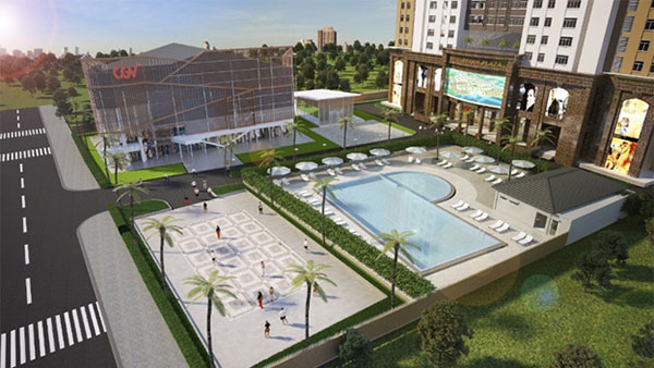 Dự án Cao ốc căn hộ và TTTM Long Thành Plaza