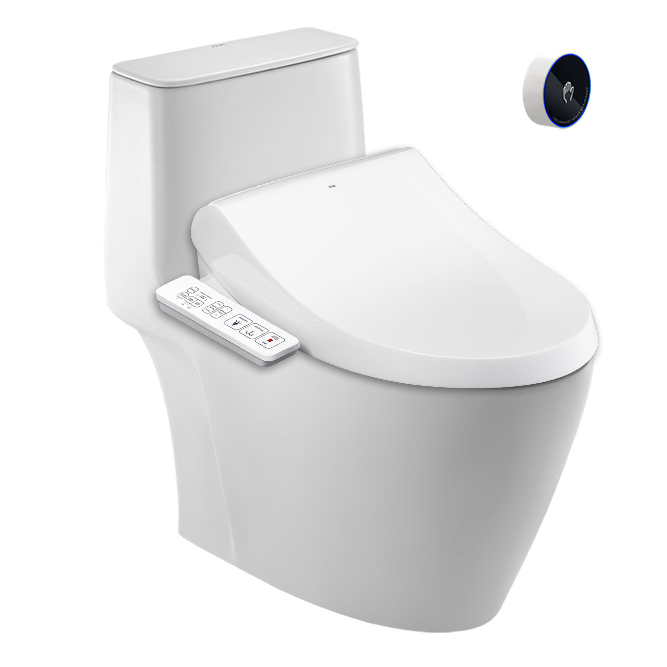 Bàn cầu 1 khối xả cảm ứng nắp điện tử INAX ACT-902 + CW-H17VN