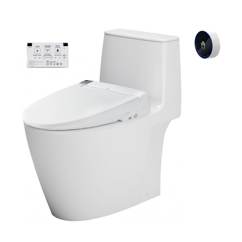 Bàn cầu 1 khối xả cảm ứng nắp điện tử INAX ACT-902 + CW-KA22AVN