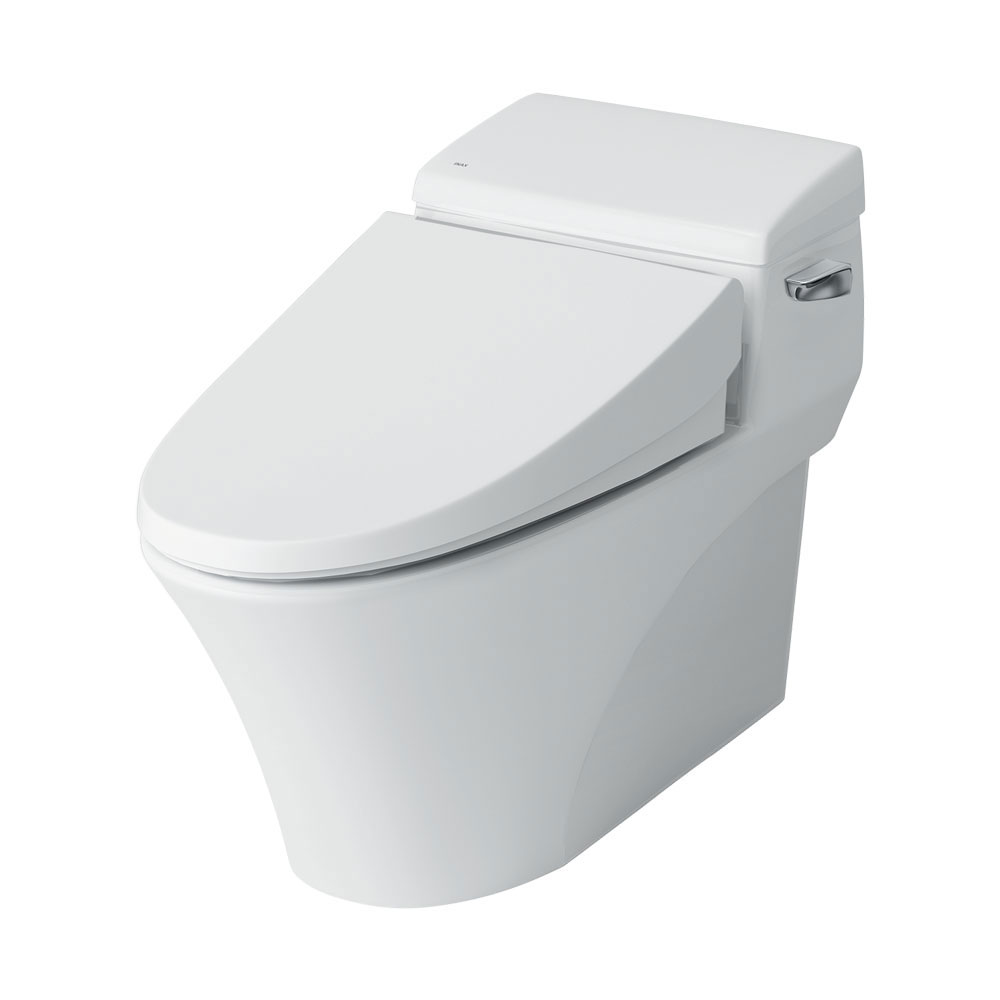 Bàn cầu 1 khối INAX AC-1017VRN/BW1 (AC1017VRN) nắp đóng êm