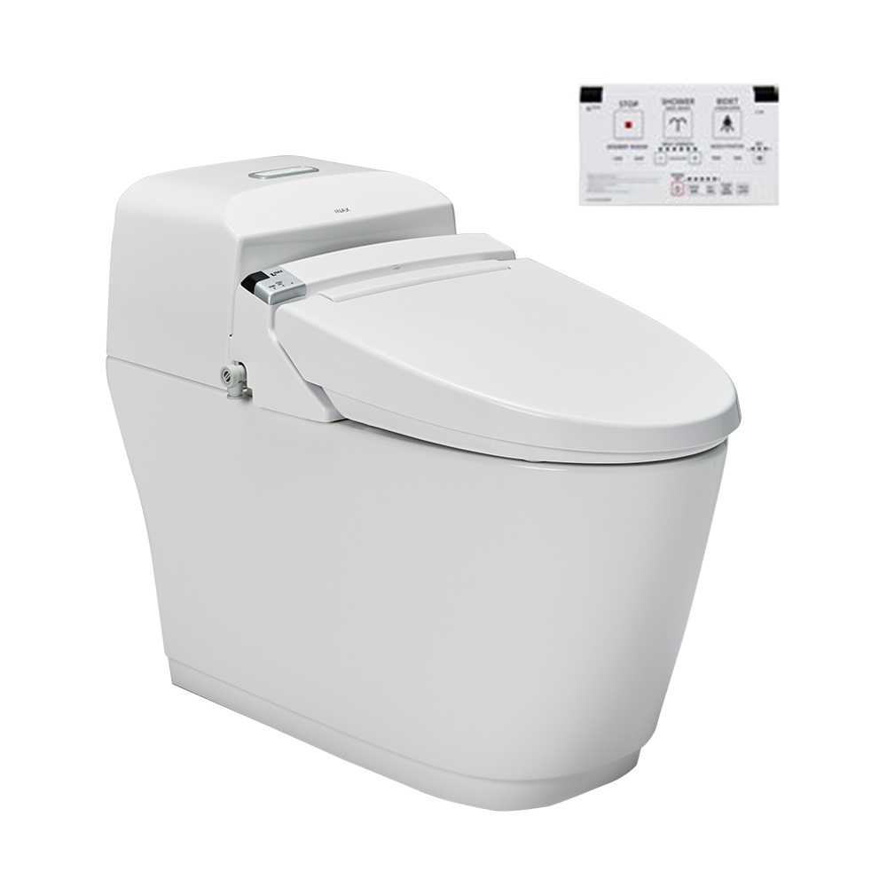 Bàn cầu 1 khối nắp điện tử INAX AC-1032 + CW-KA22AVN