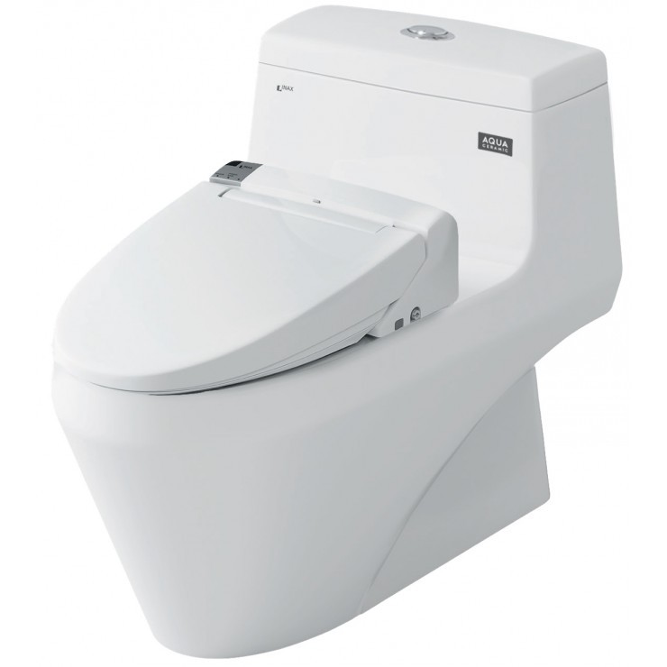 Bàn cầu 1 khối nắp điện tử INAX AC-1035 + CW-KA22AVN