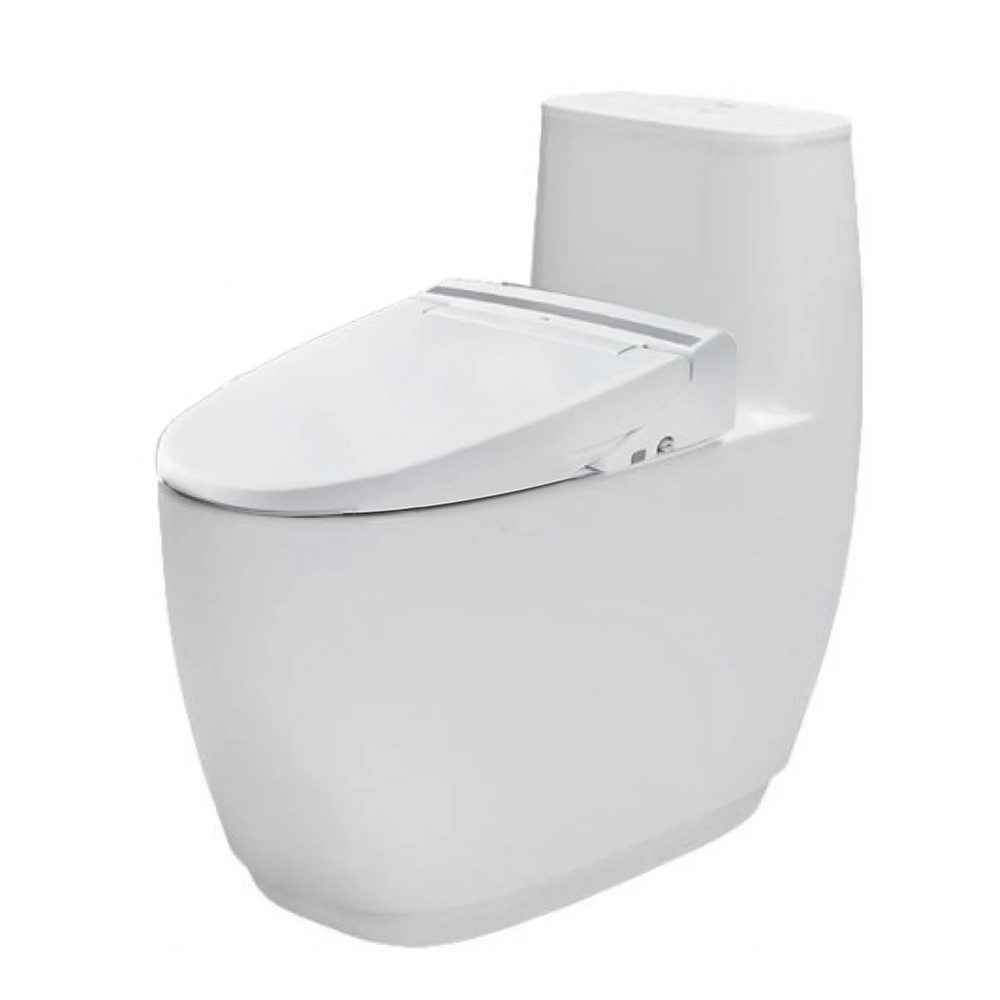 Bàn cầu 1 khối nắp điện tử INAX AC-1052 + CW-KB22AVN