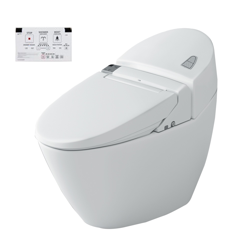 Bàn cầu 1 khối nắp điện tử INAX AC-2700 + CW-KA22AVN