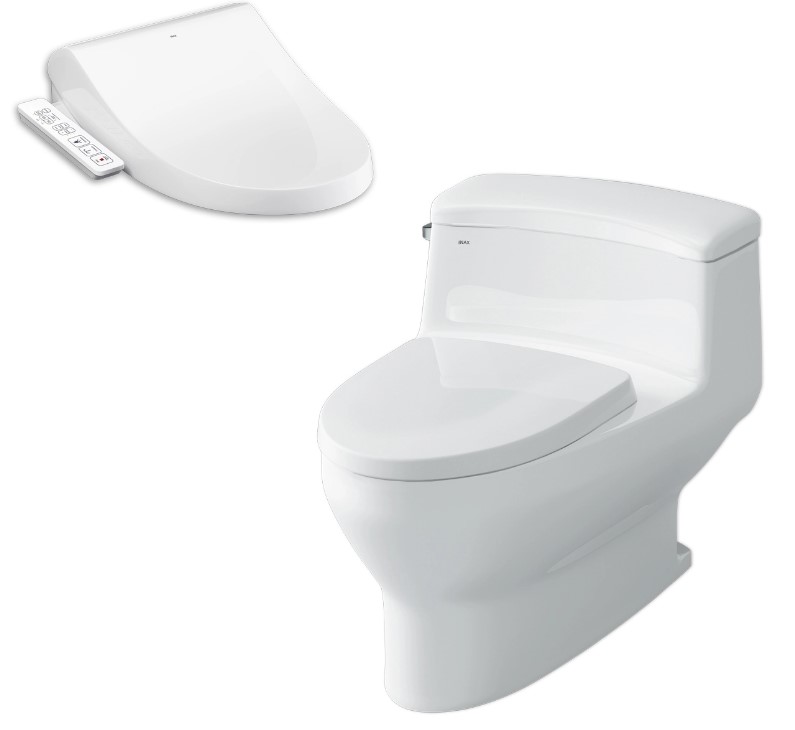 Bàn cầu 1 khối nắp điện tử INAX AC-4005 + CW-H17VN