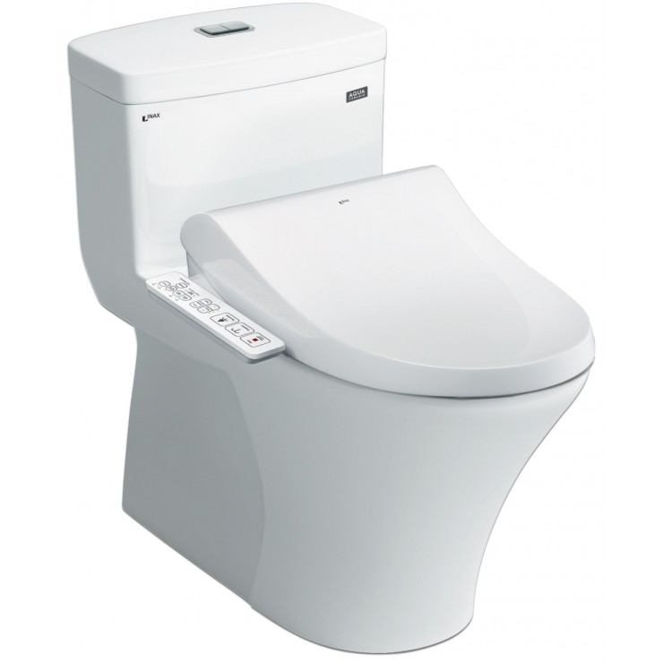 Bàn cầu 1 khối nắp điện tử INAX AC-900R + CW-H18VN
