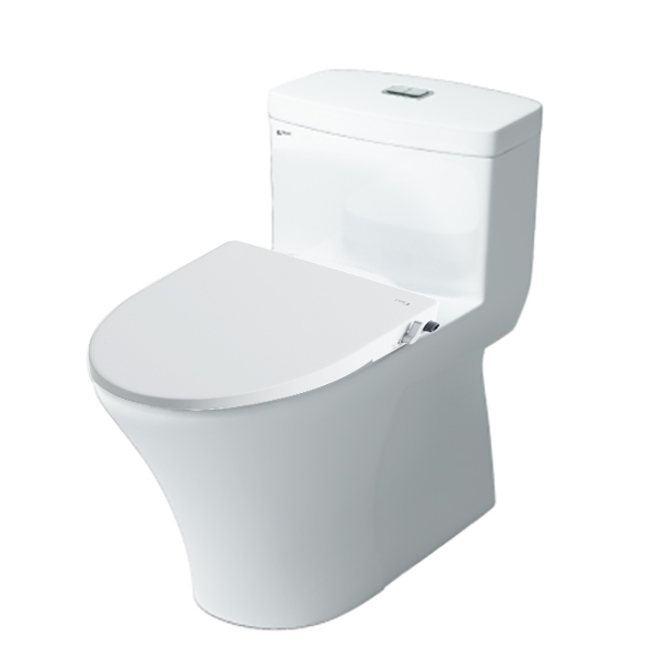 Bàn cầu 1 khối nắp rửa cơ INAX AC-900R + CW-S15VN