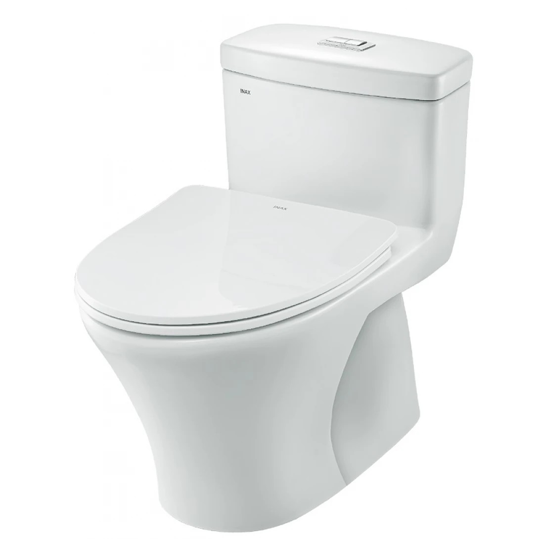 Bàn cầu 1 khối INAX AC-900VRN-2 (AC900VRN2) nắp đóng êm