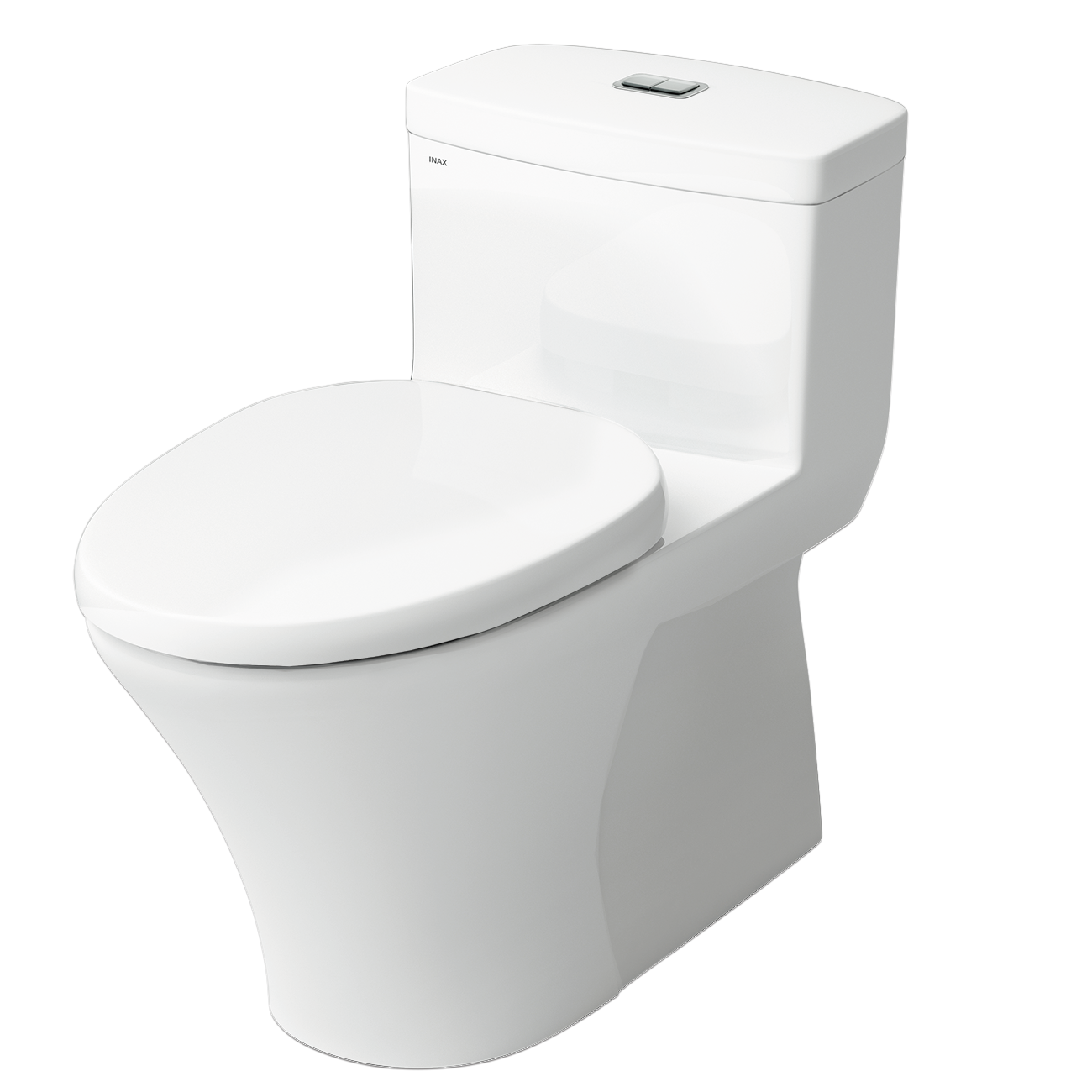 Bàn cầu 1 khối INAX AC-900VRN (AC900VRN) nắp đóng êm