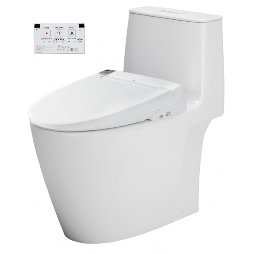 Bàn cầu 1 khối nắp điện tử INAX AC-902 + CW-KA22AVN