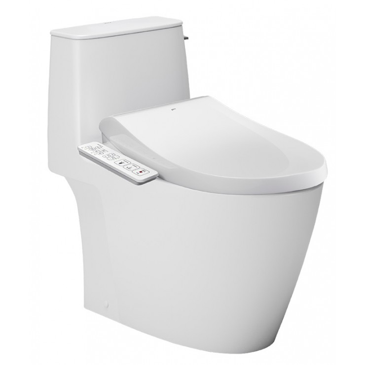 Bàn cầu 1 khối nắp điện tử INAX AC-912 + CW-H18VN