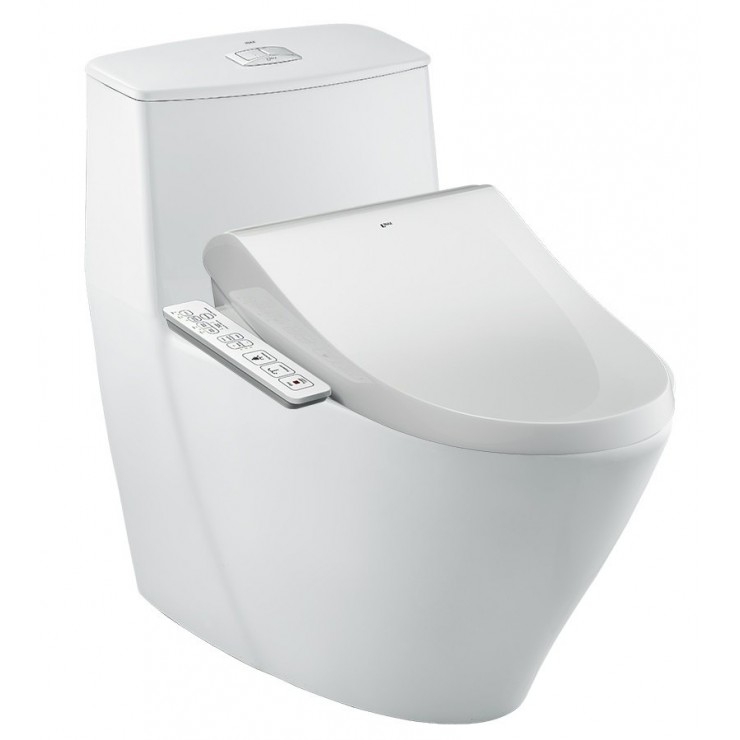 Bàn cầu 1 khối nắp điện tử INAX AC-919R + CW-H18VN