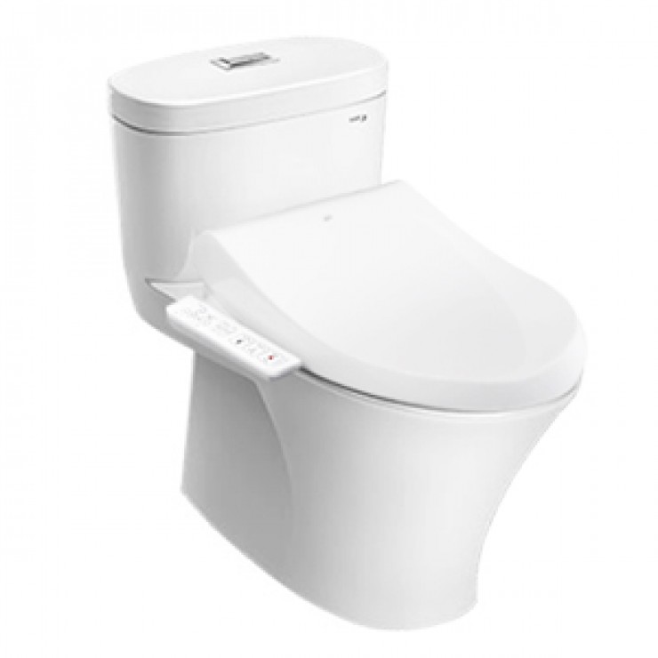 Bàn cầu 1 khối nắp điện tử INAX AC-959A + CW-H18VN