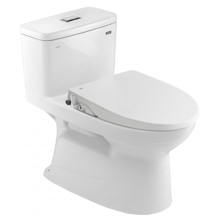 Bàn cầu 1 khối nắp rửa cơ INAX AC-969 + CW-S15VN