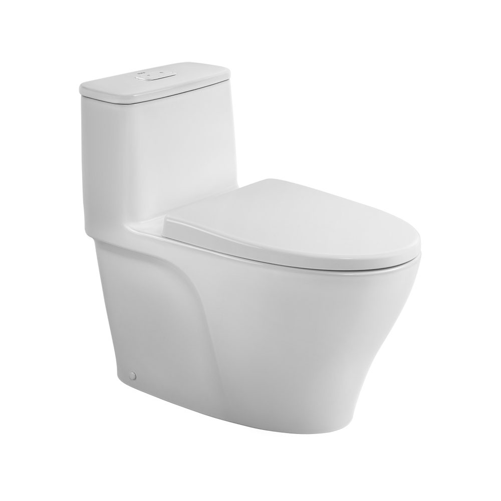 Bàn cầu 1 khối INAX AC-989VN (AC989VN) nắp đóng êm