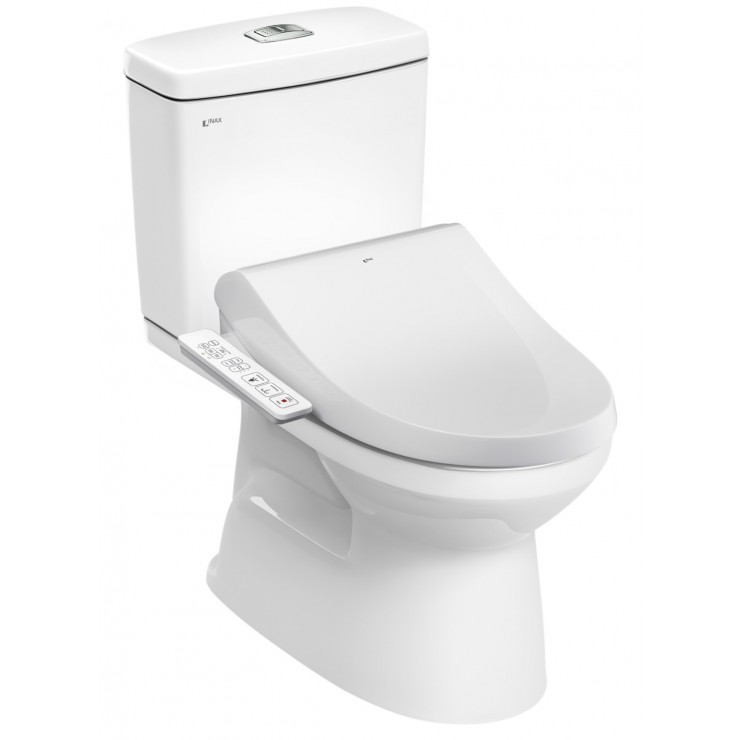Bàn cầu 2 khối nắp điện tử INAX AC-504A + CW-H17VN