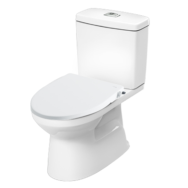 Bàn cầu 2 khối nắp rửa cơ INAX AC-504A + CW-S15VN