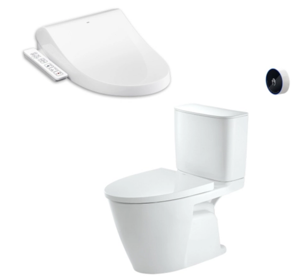 Bàn cầu 2 khối nắp điện tử INAX ACT-602 + CW-H17VN