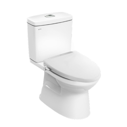 Bàn cầu 2 khối nắp rửa cơ INAX C-504A + CW-S32VN-1