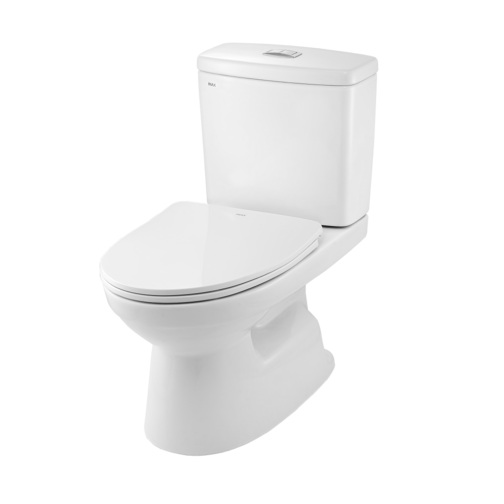 Bàn cầu 2 khối INAX C-504VAN-2 (C504VAN2) nắp đóng êm