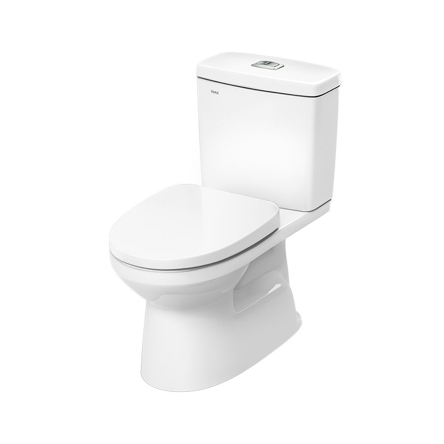 Bàn cầu 2 khối INAX C-504VAN (C504VAN) nắp đóng êm