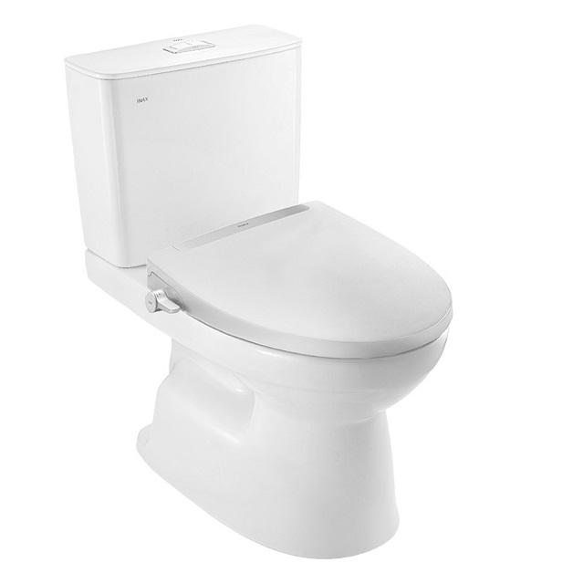 Bàn cầu 2 khối nắp rửa cơ INAX C-514A + CW-S32VN-1