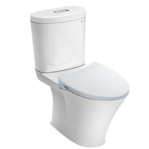 Bàn cầu 2 khối nắp rửa cơ INAX C-700A + CW-S32VN