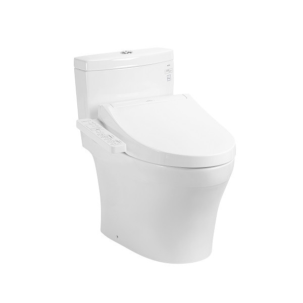 Bàn cầu 1 khối TOTO MS889CDRW17  Washlet C2 TCF23460AAA giấu dây