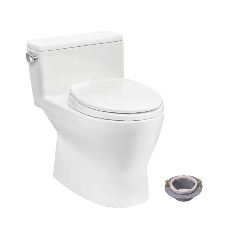 Bàn cầu 1 khối TOTO MS188VKT2#XW T53P100VR nắp đóng êm TC393VS