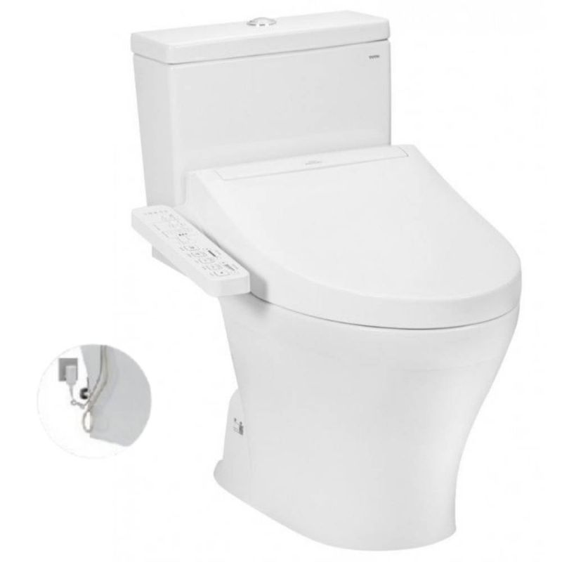 Bàn cầu 2 khối TOTO CS326DW16 nắp điện tử Washlet C2 TCF23410AAA