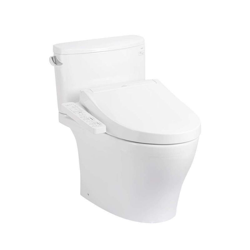 Bàn cầu 2 khối TOTO CS767CRW17 nắp điện tử Washlet C2 TCF23460AAA giấu dây