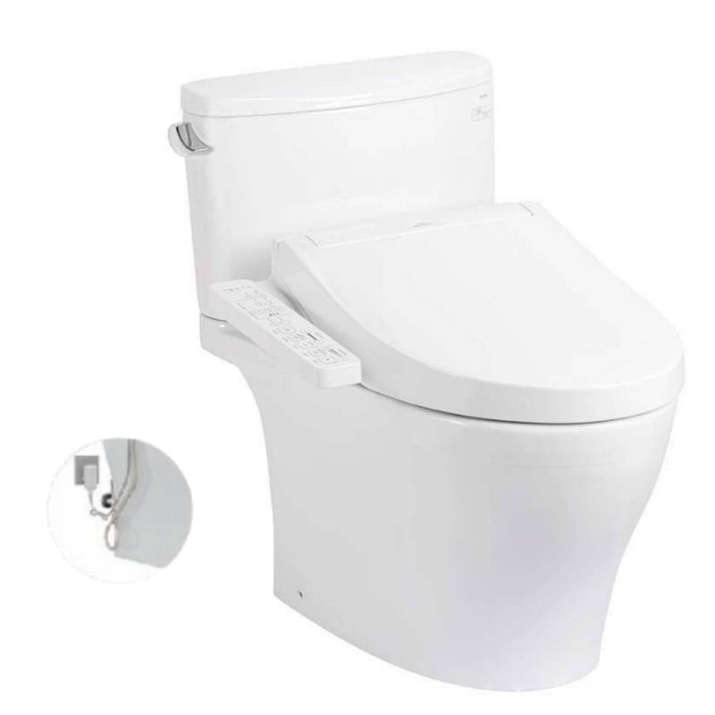 Bàn cầu 2 khối TOTO CS767RW16 nắp điện tử Washlet C2 TCF23410AAA