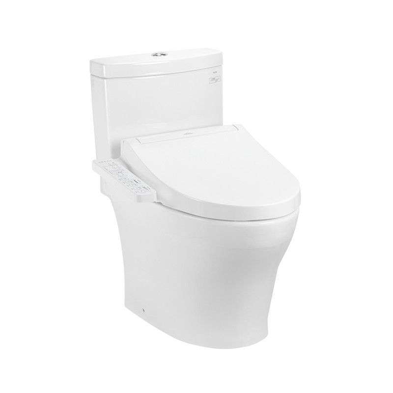 Bàn cầu 2 khối TOTO CS769CDRW17 nắp điện tử Washlet C2 TCF23460AAA giấu dây