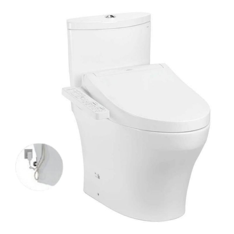 Bàn cầu 2 khối TOTO CS838DW16 nắp điện tử Washlet C2 TCF23410AAA