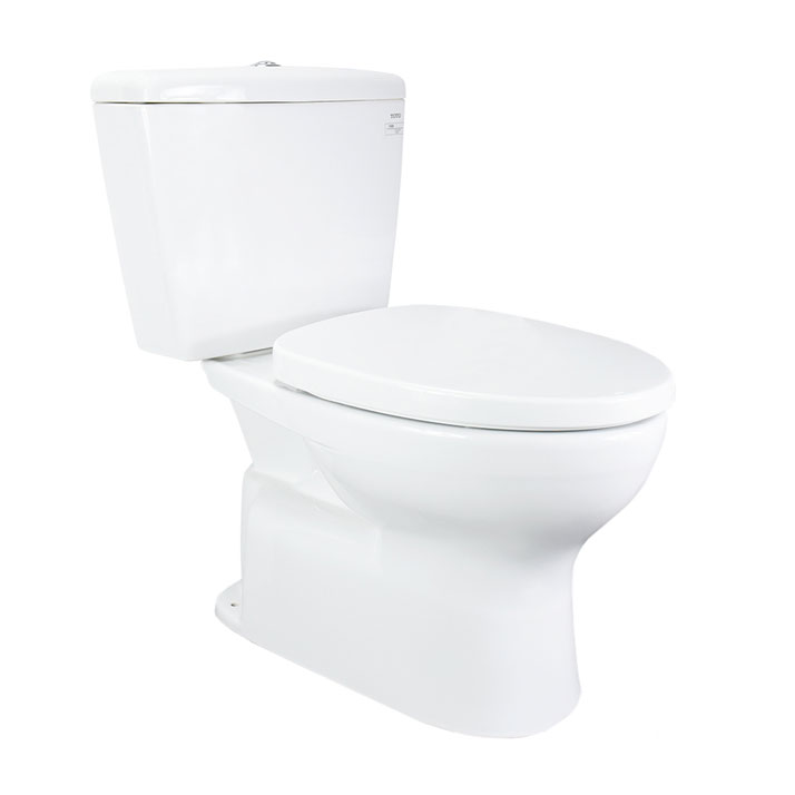 Bàn cầu 2 khối TOTO CS300DT3Y1#W nắp đóng êm TC385VS
