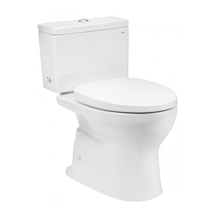 Bàn cầu 2 khối TOTO CS302DT3#W nắp đóng êm TC385VS