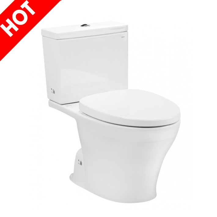 Bàn cầu 2 khối TOTO CS326DT3#XW nắp đóng êm TC385VS