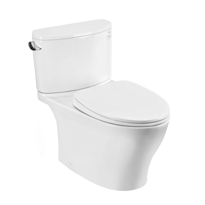 Bàn cầu 2 khối TOTO CS767RT10#XW nắp đóng êm TC395VS