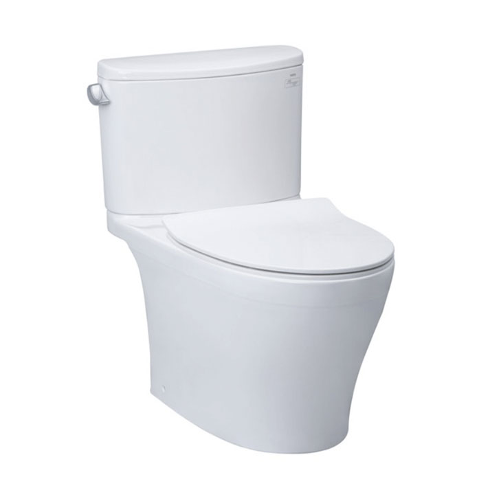 Bàn cầu 2 khối TOTO CS767RT8#XW nắp đóng êm TC600VS