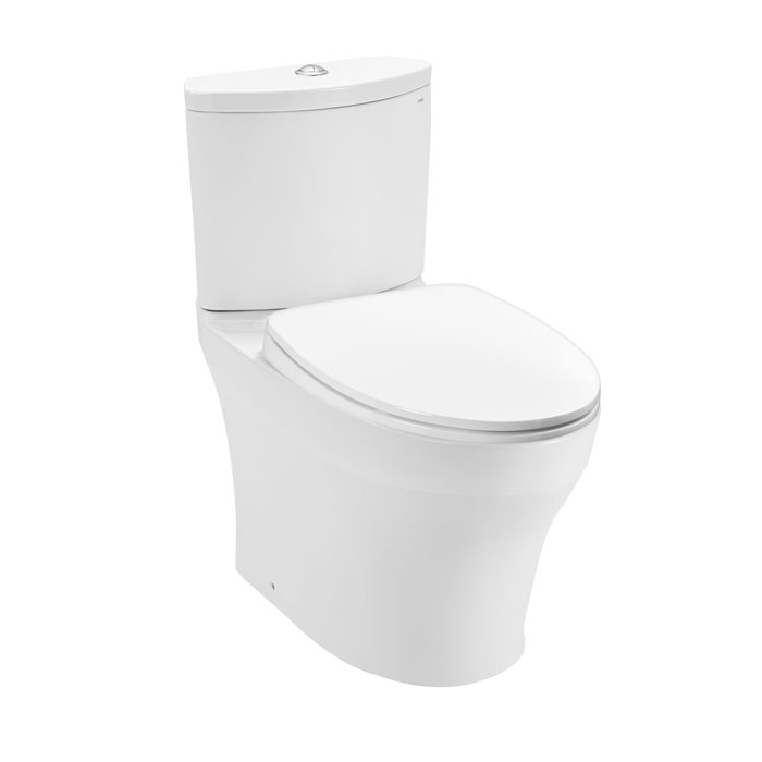 Bàn cầu 2 khối TOTO CS838DT10#XW nắp đóng êm TC395VS