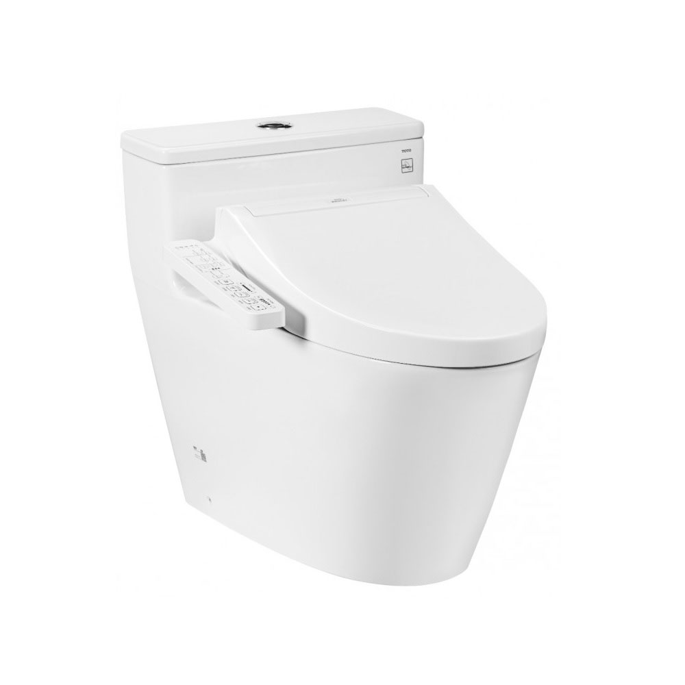 Bàn cầu 1 khối TOTO MS625CDW17 nắp điện tử Washlet C2 TCF23460AAA giấu dây