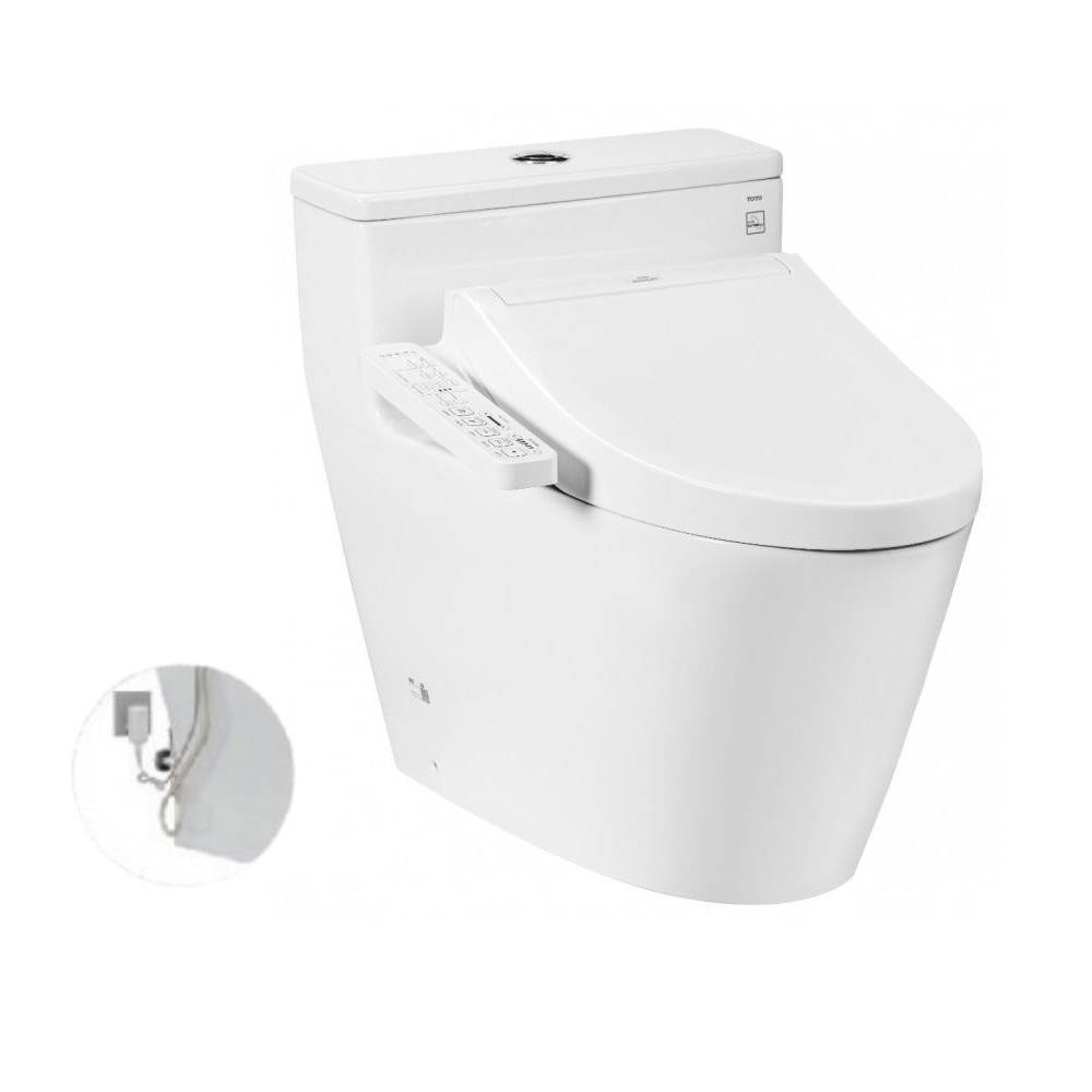 Bàn cầu 1 khối TOTO MS625DW16 nắp điện tử Washlet C2 TCF23410AAA