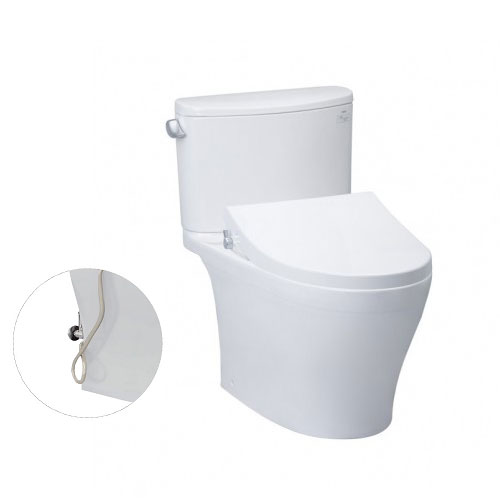 Bồn cầu 2 khối TOTO CS767RE4#XW nắp rửa cơ TCW1211A