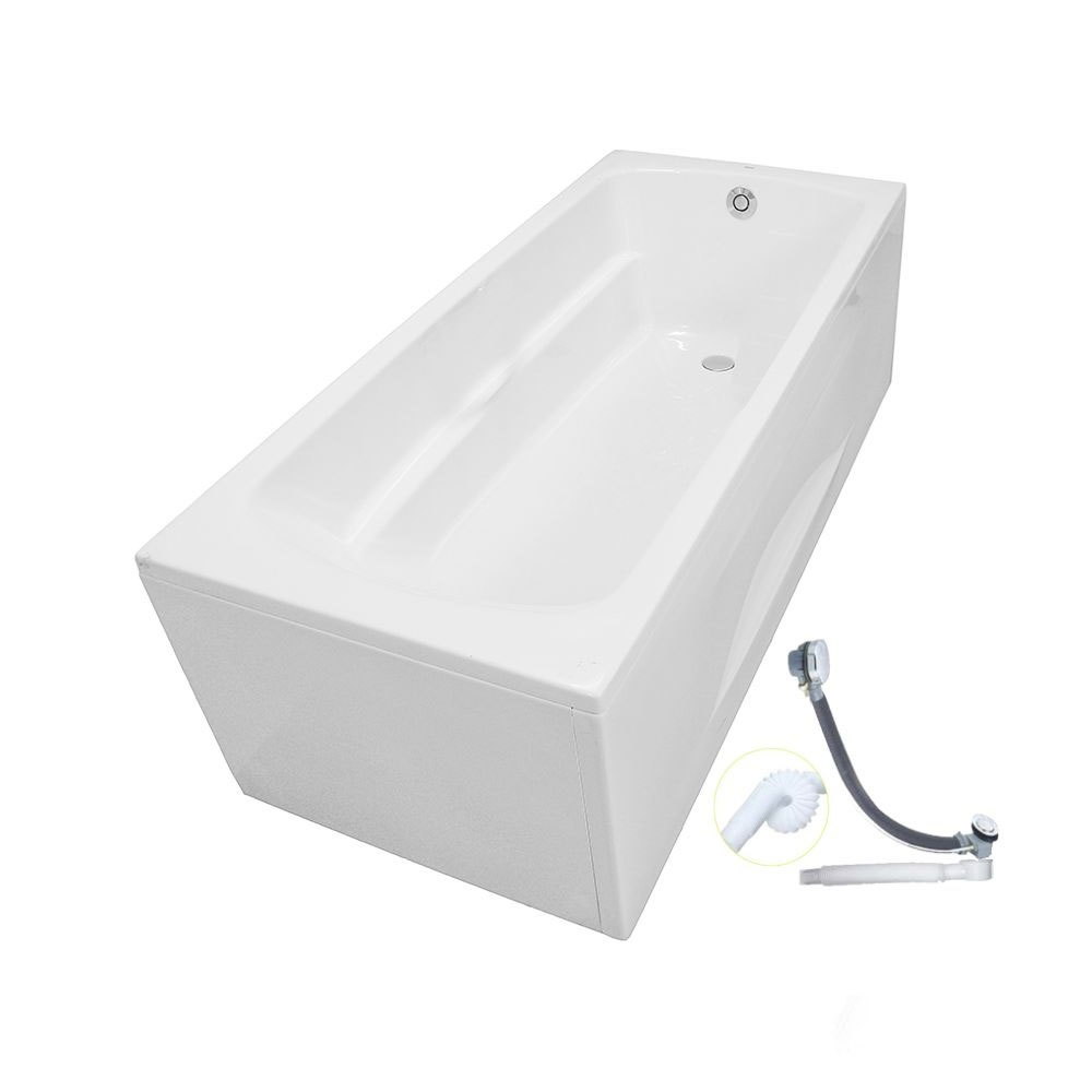 Bồn tắm yếm TOTO PAY1735VC#W TVBF411 nhựa 1m7 gồm bộ xả thải