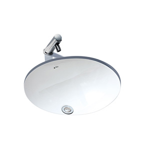 Chậu rửa mặt lavabo âm bàn INAX L-2293V/BW1