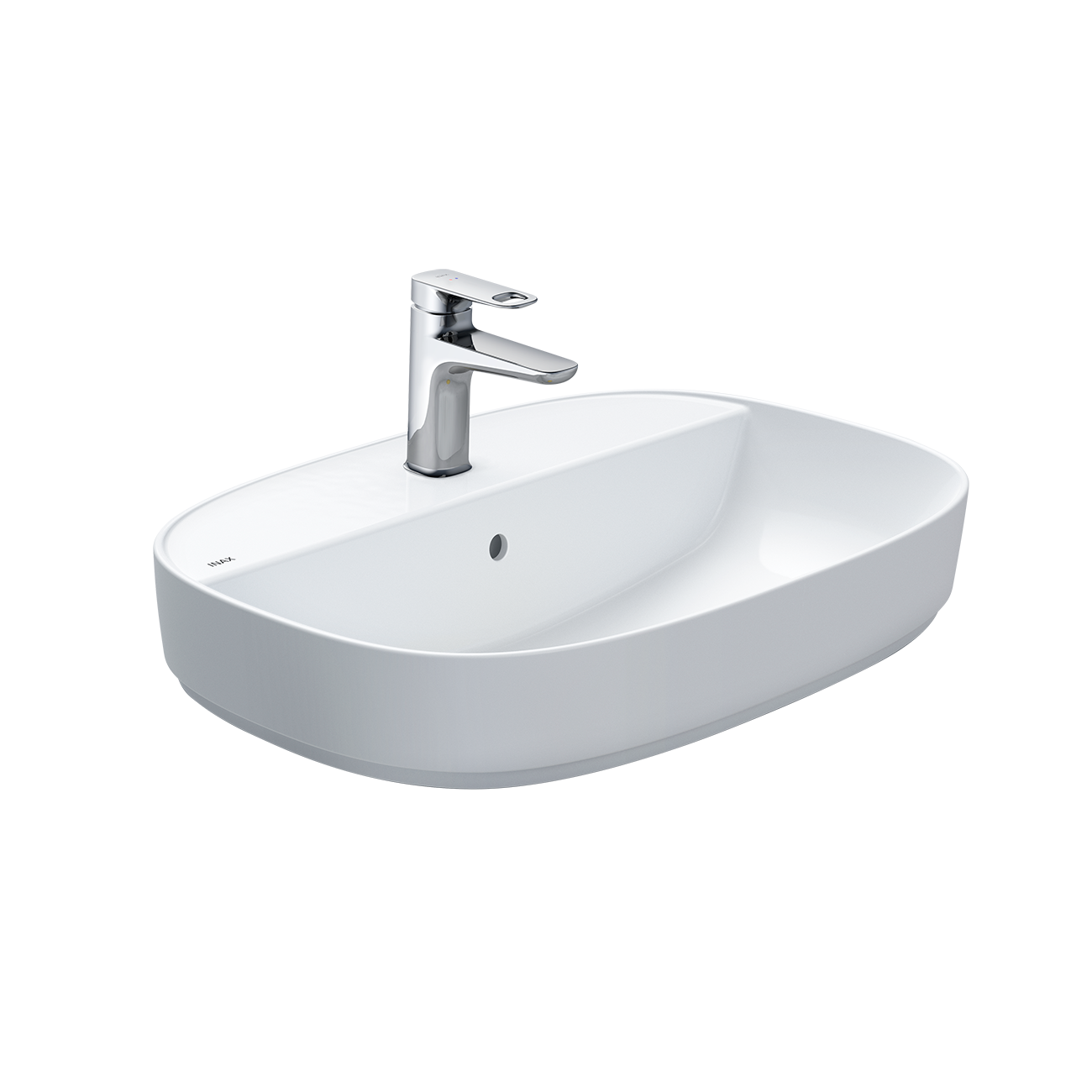 Chậu rửa lavabo đặt bàn INAX AL-652V (AL652V) (AL-652VFC) men Aqua Ceramic