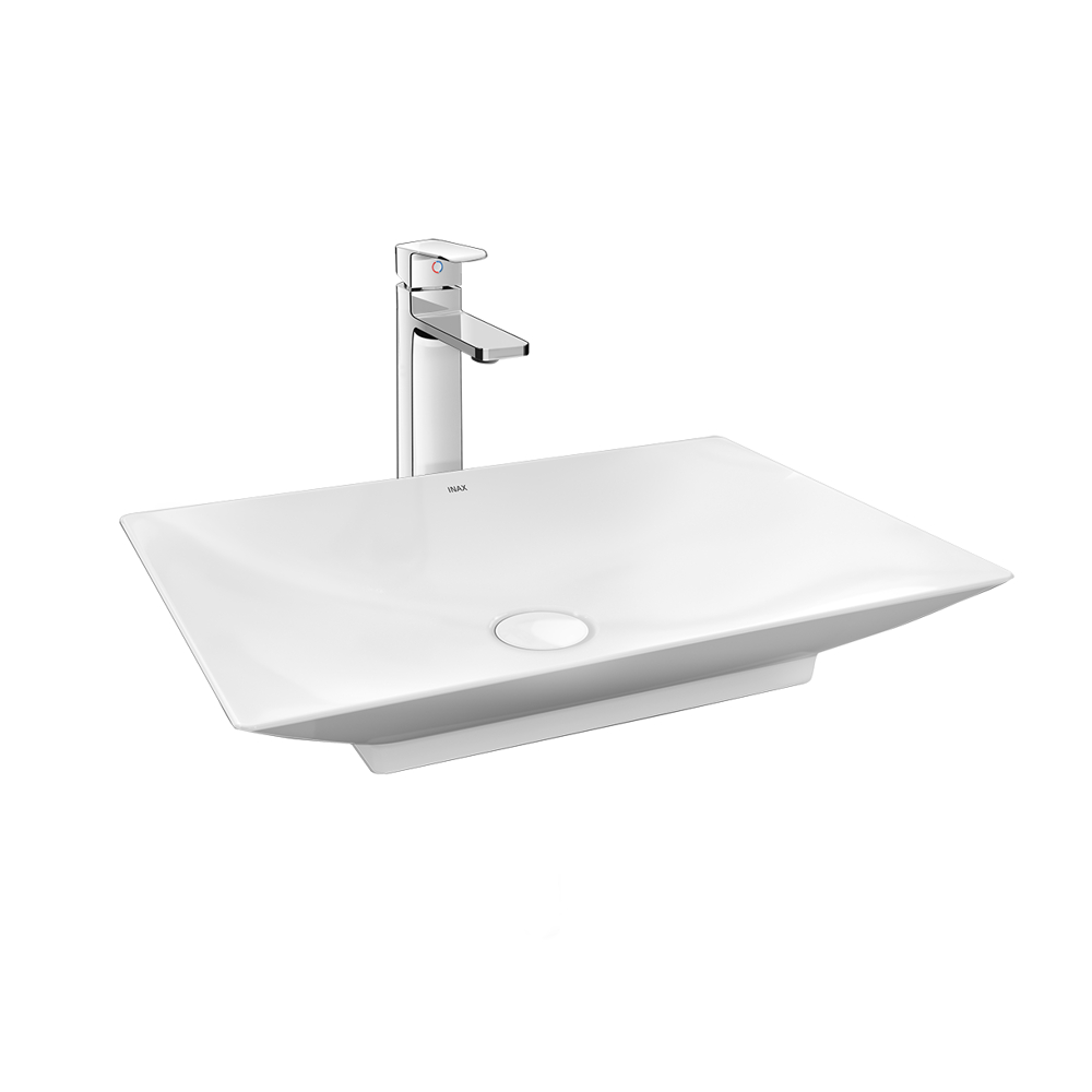 Chậu rửa lavabo đặt bàn INAX AL-S610V (ALS610V) men Aqua Ceramic