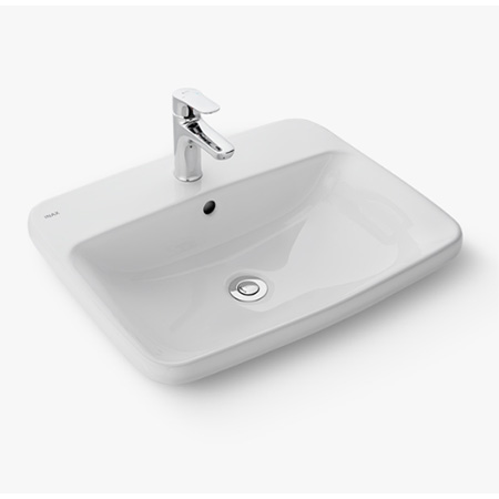 Chậu lavabo dương vành INAX L-2398V (L2398V) (L-2398VFC)