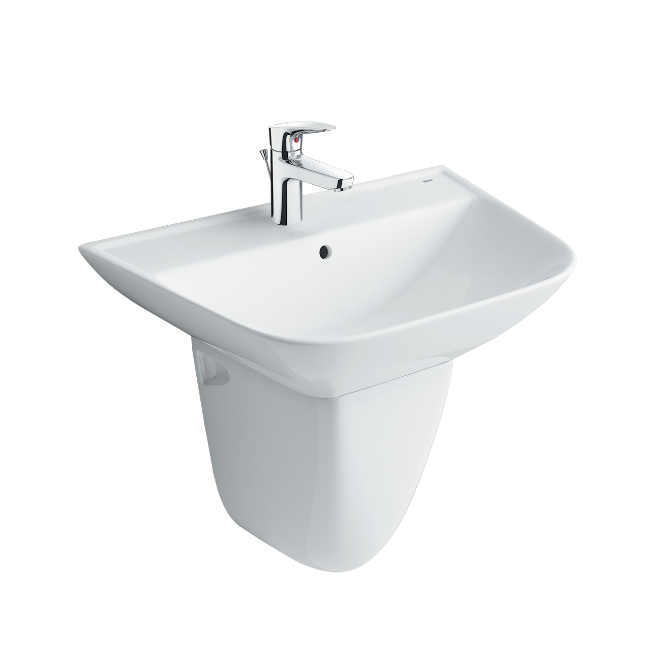 Chậu rửa mặt lavabo treo tường INAX L-297V (L297V) (L-297VFC)