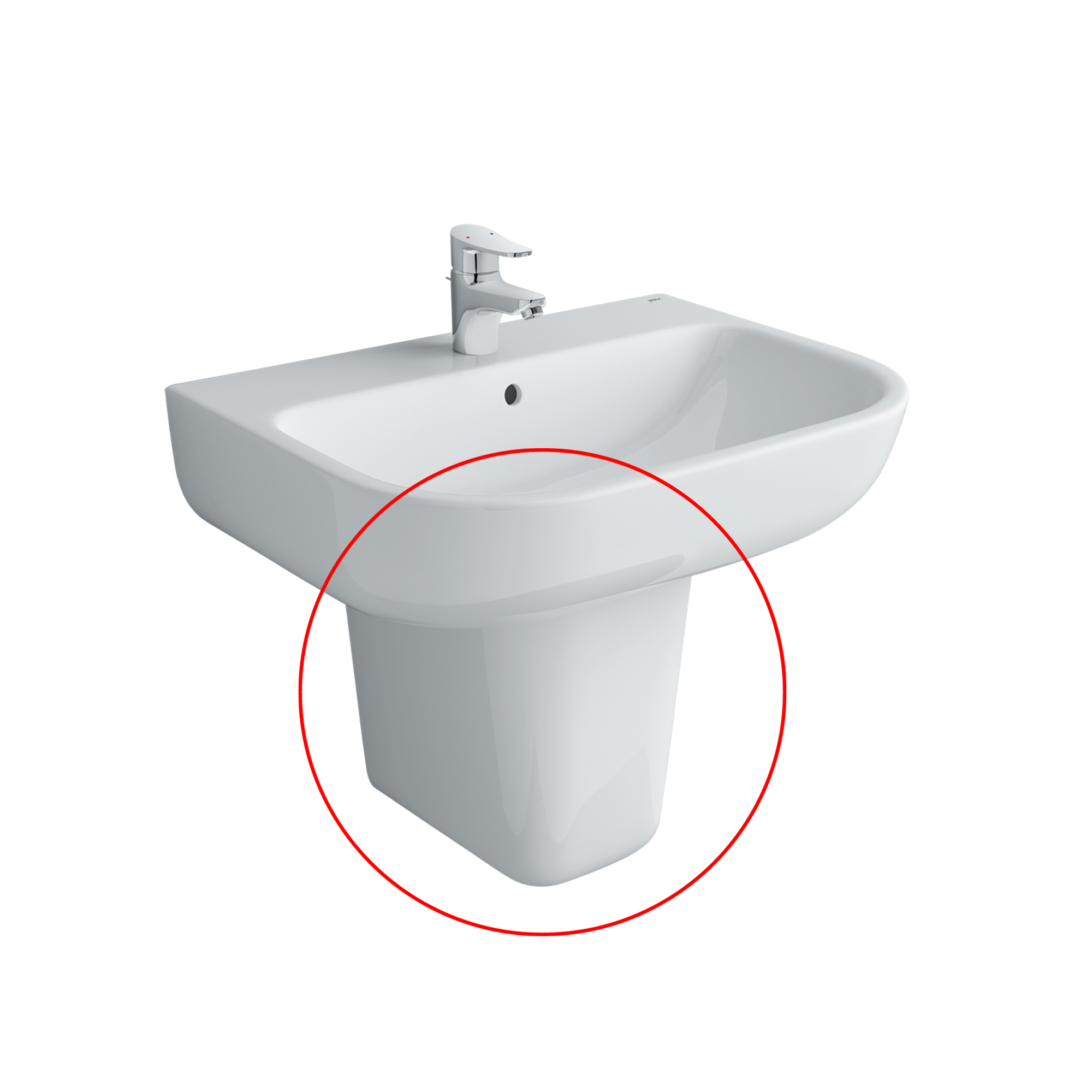Chân chậu lavabo lửng INAX L-298VC (L298VC)